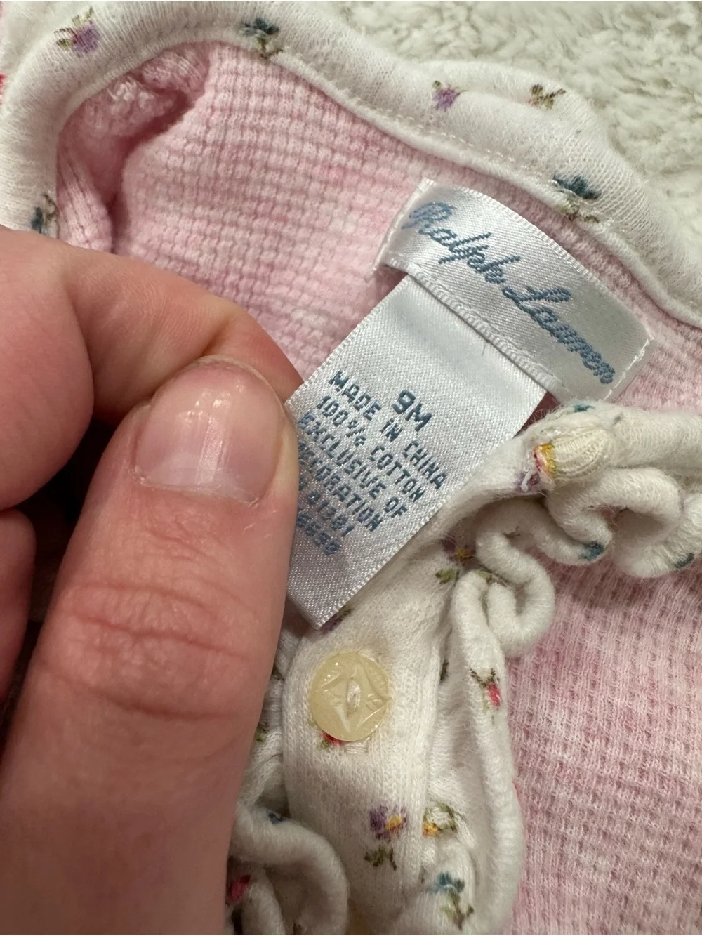 Ralph Lauren size month